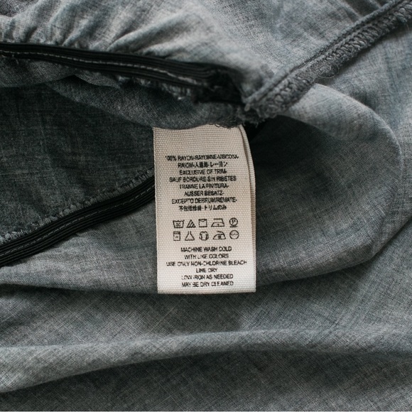 Free People gray top size Large - Picture 3 of 6